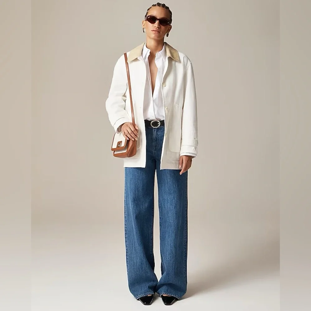 NWT J Crew Barn Jacket In Canvas Size M - Picture 9 of 10
